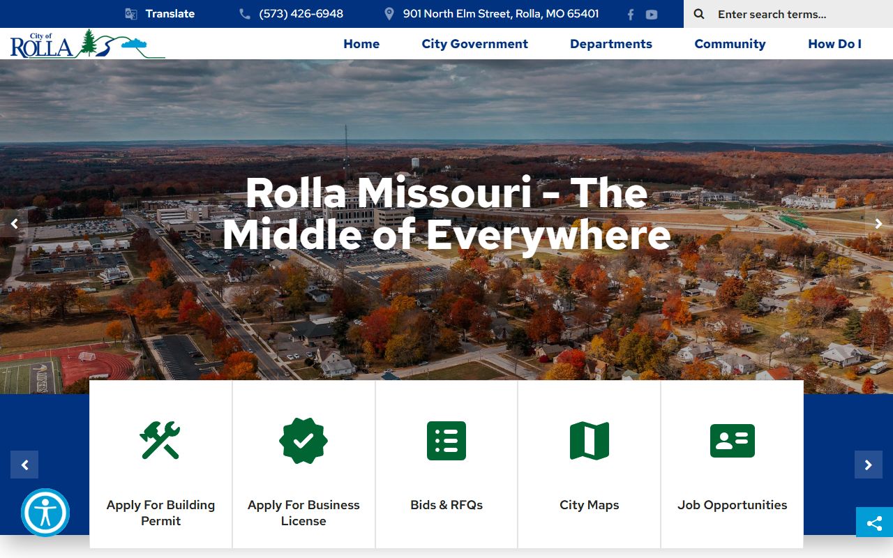 Rolla official website phone directory