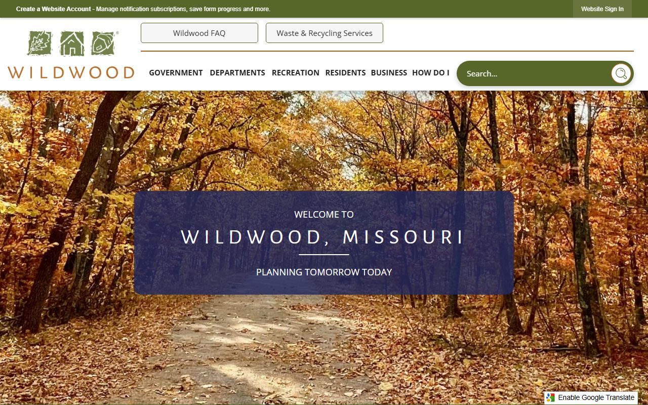 Wildwood official website phone directory